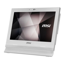 MSI PRO 16 7M - MS-A616 Manuel du propriétaire | Fixfr