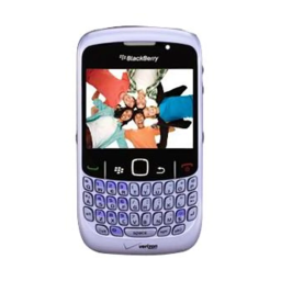 Blackberry CURVE 8530 Manuel utilisateur | Fixfr