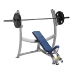 Cybex International 16050 OLYMPIC INCLINE PRESS Manuel utilisateur