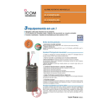 ICOM IF-F310R, IF-F410R : Chat IA et PDF