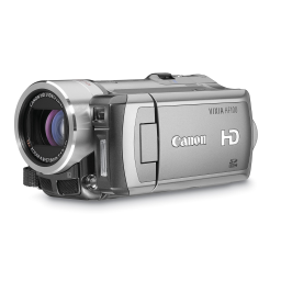 Canon HF100 Manuel utilisateur | Fixfr