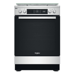 Whirlpool WS68M8APX/E Cooker Manuel utilisateur | Fixfr