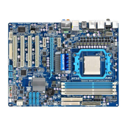 Gigabyte GA-770TA-UD3 Motherboard Manuel du propriétaire | Fixfr