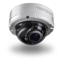 Trendnet TV-IP345PI Indoor/Outdoor 4MP H.265 Motorized Varifocal PoE IR Dome Network Camera Fiche technique | Fixfr