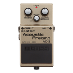 BOSS AD-2 Pr&eacute;ampli Acoustique: Chat IA et PDF