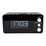 TERRIS RW 594 clock radio Manuel utilisateur