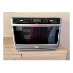 Whirlpool JT 367 SL Microwave Manuel utilisateur | Fixfr
