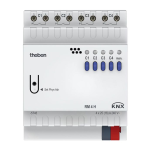 THEBEN RM 4 I KNX Fiche technique