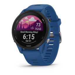 Garmin Forerunner 255 Mode d'emploi | Fixfr