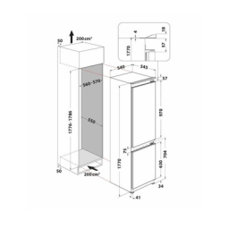 Ignis ARL 6601 Fridge/freezer combination Manuel utilisateur | Fixfr