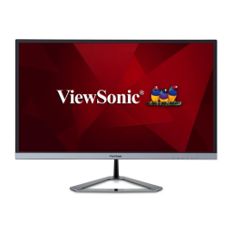 ViewSonic VX2476-smhd-S MONITOR Mode d'emploi | Fixfr