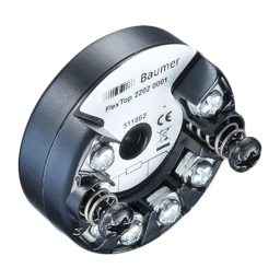Baumer 2202 Temperature measurement Fiche technique | Fixfr