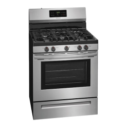 Frigidaire FFGF3054TS Manuel utilisateur | Fixfr