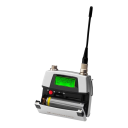 Sennheiser SK 5212-II Manuel utilisateur | Fixfr