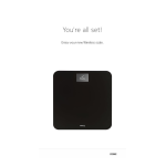 Withings WS-30 iOS Manuel du propri&eacute;taire