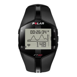 Polar FT80 Manuel utilisateur | Fixfr