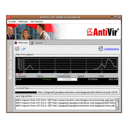 AVIRA ANTIVIR WEBGATE Manuel utilisateur | Fixfr