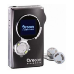 Oregon Scientific MP306 Manuel d'Utilisation + AI Chat