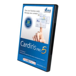 IRIS Cardiris Pro 5 Windows Manuel du propriétaire | Fixfr