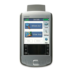 Garmin iQue 3000 Guide de Référence Rapide + IA | Fixfr