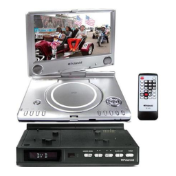 Polaroid PORTABLE DVD DOCKING STATION Manuel utilisateur | Fixfr