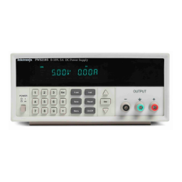 Tektronix PWS2000 Manuel utilisateur | Fixfr