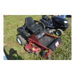 Toro TimeCutter ZX480 Riding Mower Riding Product Manuel utilisateur