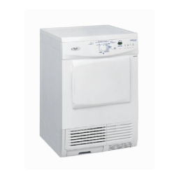 Whirlpool AWZ 9600 Dryer Manuel utilisateur | Fixfr