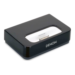 Denon ASD-1R Manuel utilisateur | Fixfr