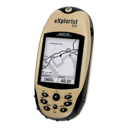 Magellan eXplorist 200: Manuel d'utilisation + IA | Fixfr