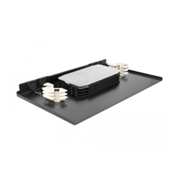 DeLOCK 43370 19″ Splice Box Front Panel 24 port LC Quad green Fiche technique | Fixfr