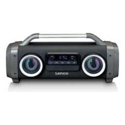 Lenco BTS-100 Manuel utilisateur | Fixfr