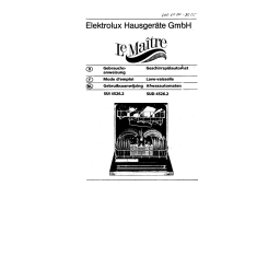 Juno SUD4526.2WS Manuel utilisateur | Fixfr