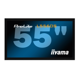 iiyama PROLITE L5560S Manuel utilisateur | Fixfr