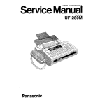 Panasonic UF280M Operating instrustions