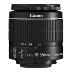 Canon EF-S 18-55mm f/3.5-5.6 IS II Manuel utilisateur