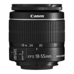 Canon EF-S 18-55mm f/3.5-5.6 IS II: Aide IA &amp; PDF