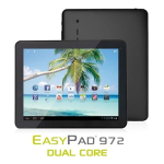 EASYPIX 972 Tablette Tactile: Guide d'Utilisateur + IA