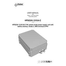 Pulsar HPSBC0412 Manuel utilisateur | Fixfr