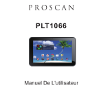 ProScan PLT 7802 Manuel utilisateur