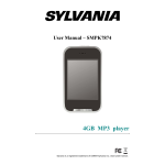 Sylvania SMPK 4634BL Manuel utilisateur