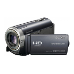 Sony HDR CX350VE Manuel utilisateur