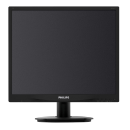 Philips 19S4QAB/01 Moniteur LCD avec rétroéclairage LED Manuel utilisateur | Fixfr