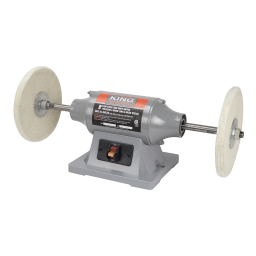 King Canada KC-899LSB 8'' LOW SPEED LONG SHAFT BUFFER Manuel utilisateur | Fixfr