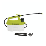 Sun Joe SJ-APS-1G Cordless All Purpose Chemical Sprayer Manuel du propri&eacute;taire