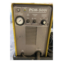ESAB PCM-500i : Manuel d'IA Chat & PDF Download | Fixfr