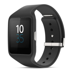 Sony SmartWatch 3 SWR50 Manuel utilisateur | Fixfr