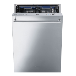 Smeg STU8623X 24 Inch Built-In Fully Integrated Dishwasher Guide d'installation | Fixfr