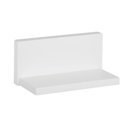 Honey-Can-Do SHF-04375 8.27 in. x 4.53 in. L Shape Wall Shelf White Decorative Shelf Manuel utilisateur | Fixfr