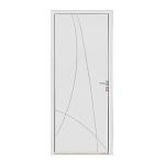 Castorama Porte d'entr&eacute;e aluminium Alicia blanc 80 x h.215 cm poussant droit Manuel utilisateur